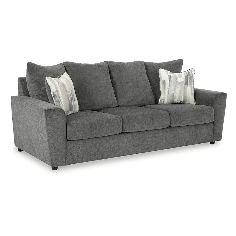 Signature Design by Ashley Stairatt Gray 4-Piece Upholstery Package - 86 W x 38 D x 39 H