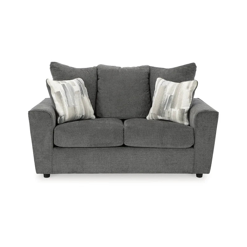 Signature Design by Ashley Stairatt Gray 4-Piece Upholstery Package - 86 W x 38 D x 39 H