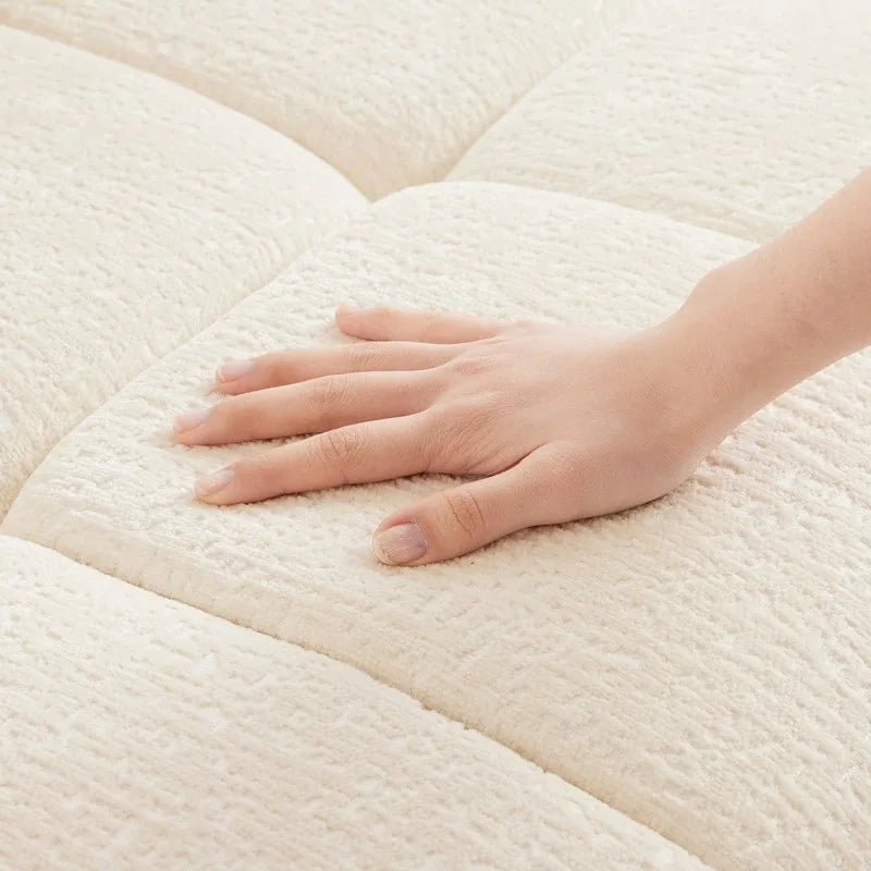 110.2 Chenille 3 Seater Upholstered Sofa, 2 Ottoman