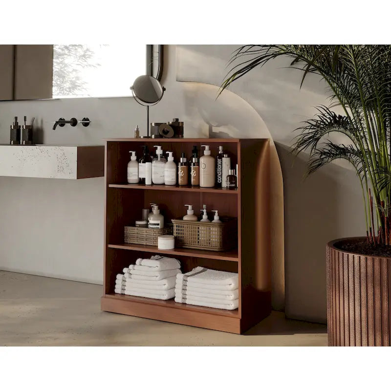 Palace Imports 100% Solid Wood 32 Bathroom Cabinet with Adjustable Shelves