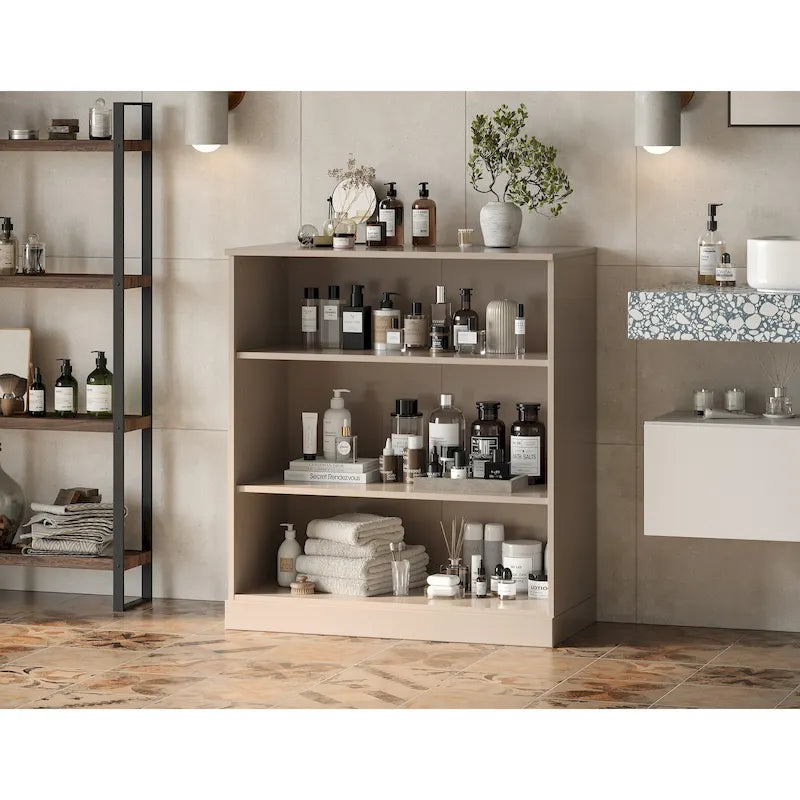 Palace Imports 100% Solid Wood 32 Bathroom Cabinet with Adjustable Shelves