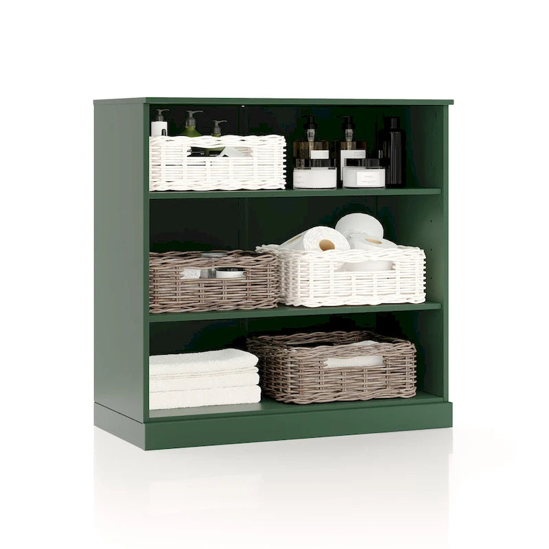 Palace Imports 100% Solid Wood 32 Bathroom Cabinet with Adjustable Shelves