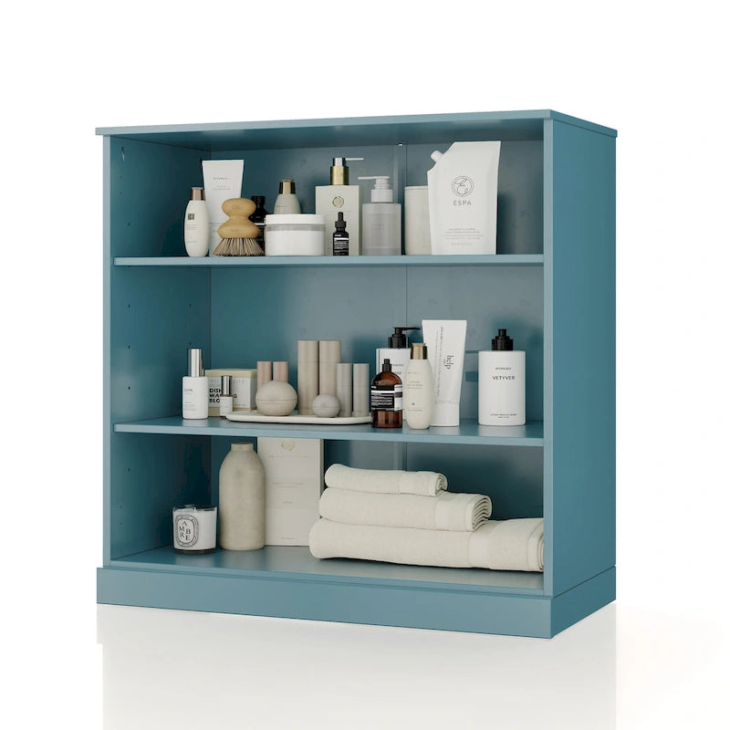 Palace Imports 100% Solid Wood 32 Bathroom Cabinet with Adjustable Shelves