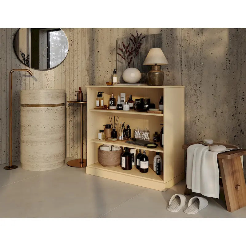 Palace Imports 100% Solid Wood 32 Bathroom Cabinet with Adjustable Shelves