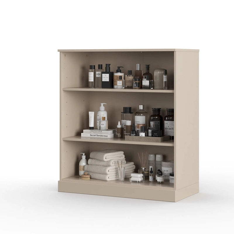 Palace Imports 100% Solid Wood 32 Bathroom Cabinet with Adjustable Shelves