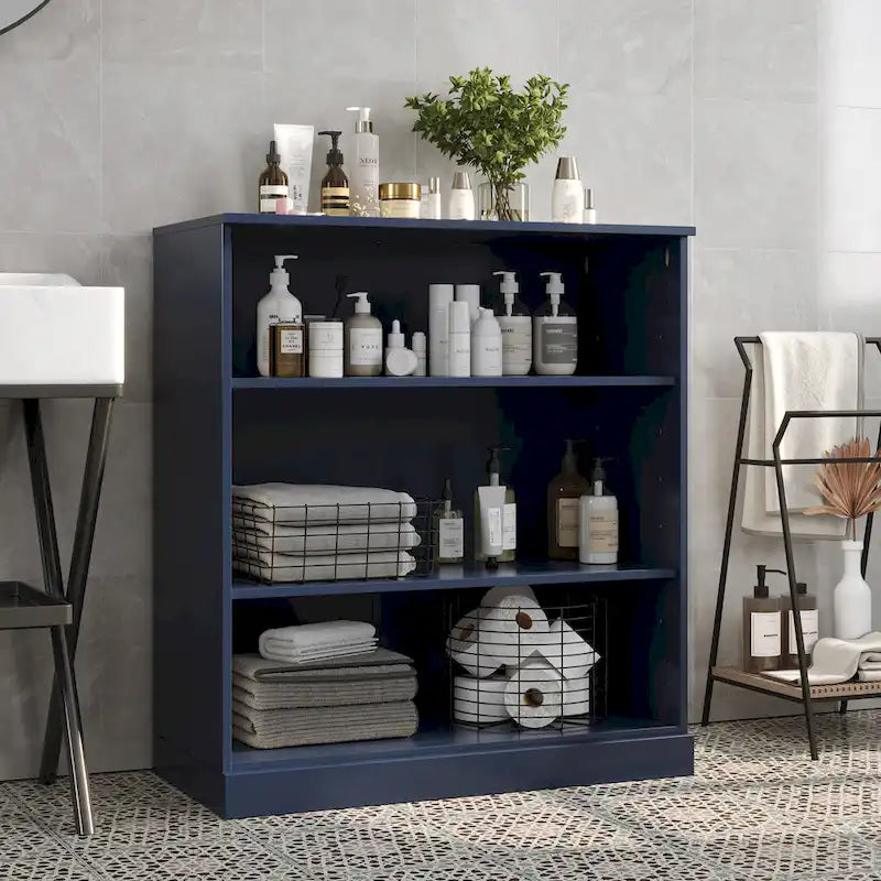 Palace Imports 100% Solid Wood 32 Bathroom Cabinet with Adjustable Shelves