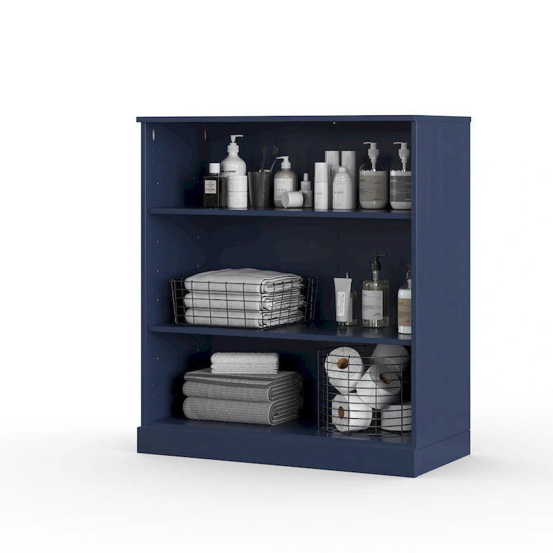 Palace Imports 100% Solid Wood 32 Bathroom Cabinet with Adjustable Shelves