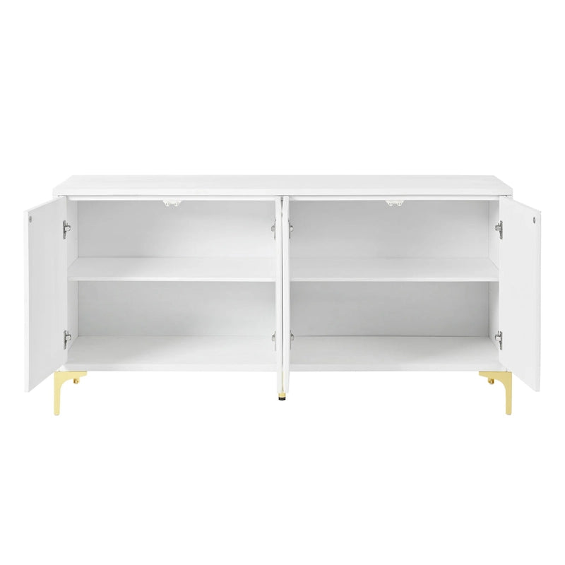 Buffet Cabinet with with Adjustable Shelves for Living Room