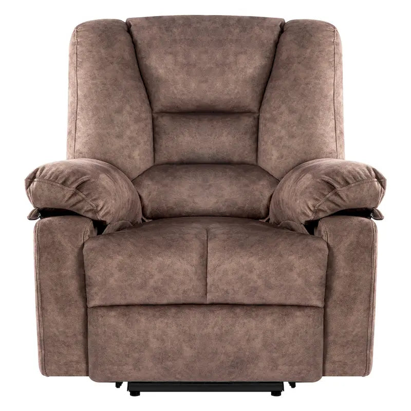 Modern Power Lift Recliner Chair Single Massage Sofa with Lumbar Heating and Timer Setting for Elderly