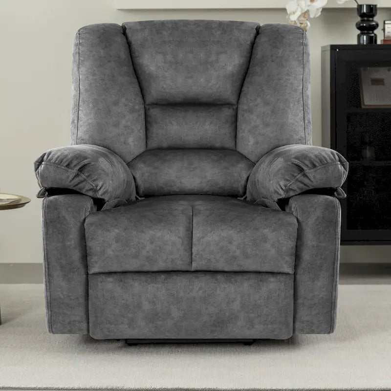 Modern Power Lift Recliner Chair Single Massage Sofa with Lumbar Heating and Timer Setting for Elderly