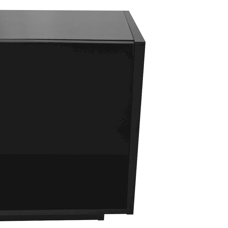 74 TV Stand with Storage & Compartment for TVs Up to 80