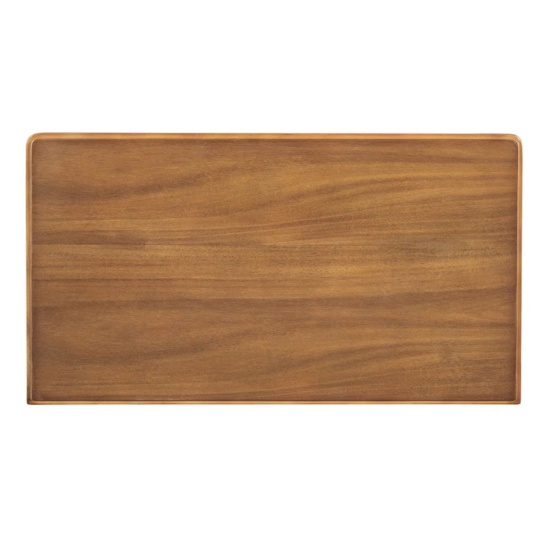 23.7 Classic Console Table with Three Storage Drawers and Bottom Shelf