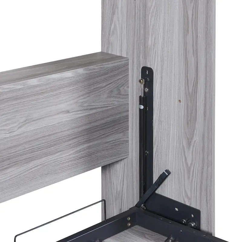 Wooden Murphy Bed, Foldable Cabinet