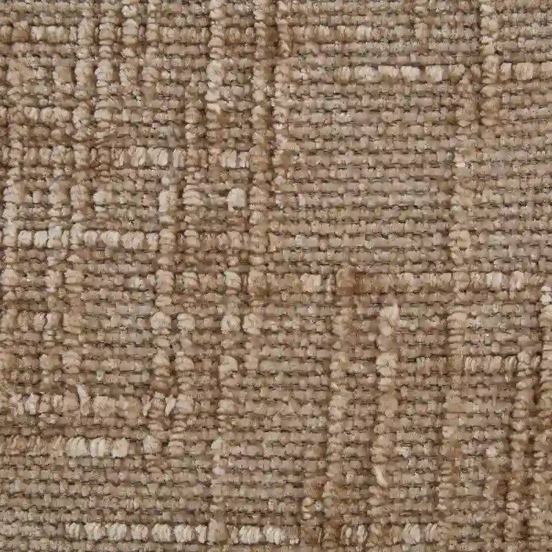 76.77 Chenille Upholstered Sofa with 2 Ottomans