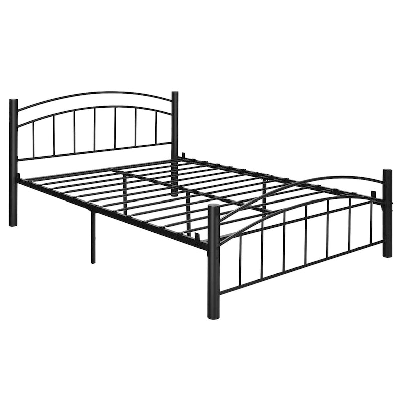 Costway Twin/Full/Queen Size Metal Bed Frame Platform Mattress