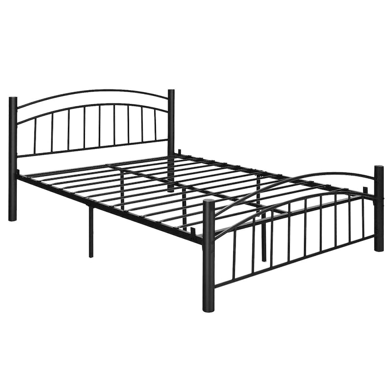 Costway Twin/Full/Queen Size Metal Bed Frame Platform Mattress