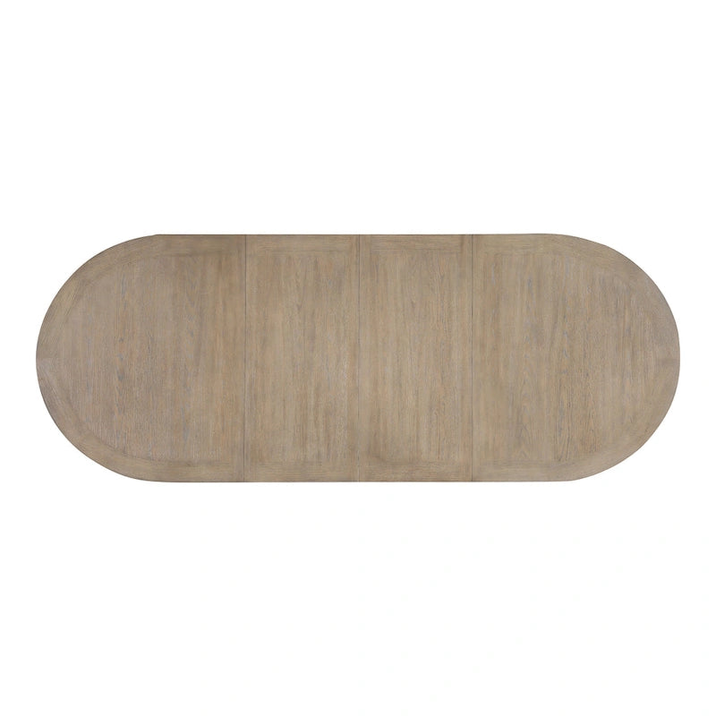 Furniture of America Lenn Modern Farmhouse Oak 102-inch Wood Extendable Dining Table