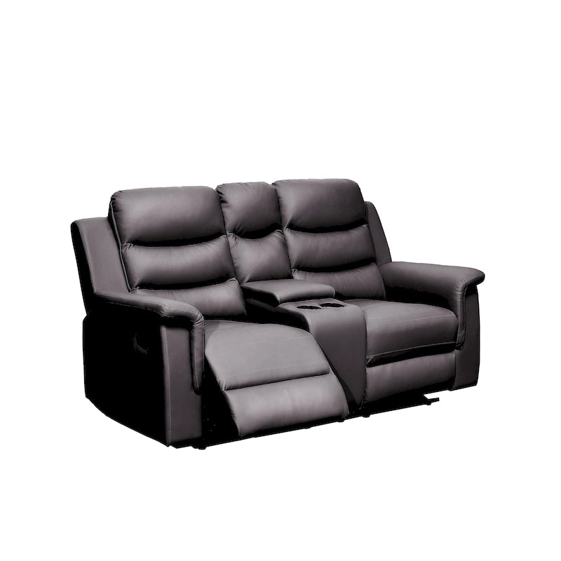 Reclining Loveseat with Middle Console Slipcover