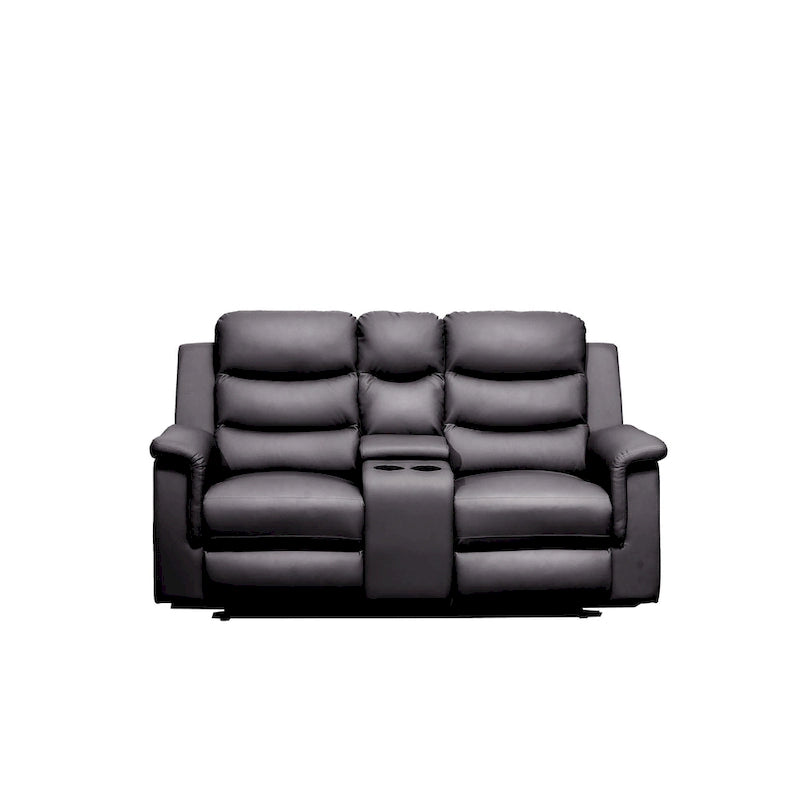 Reclining Loveseat with Middle Console Slipcover