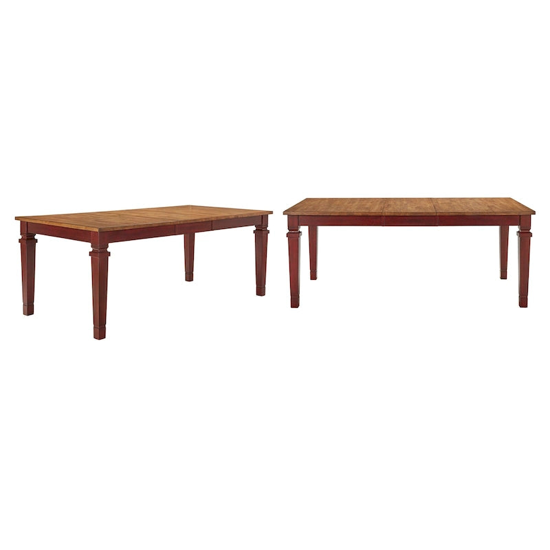 Vikos Solid Wood 64-82 Extendable Dining Table