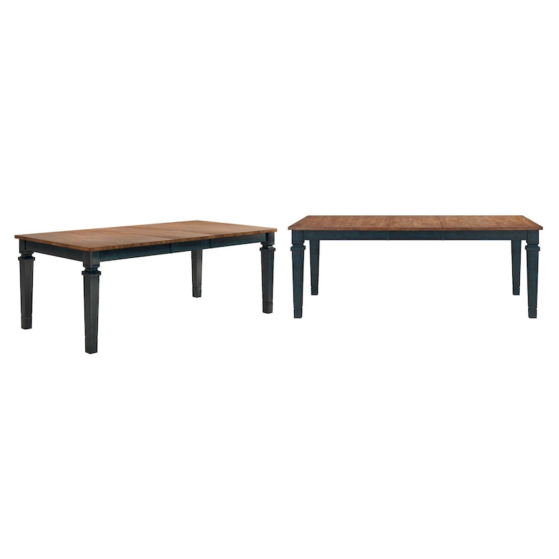 Vikos Solid Wood 64-82 Extendable Dining Table