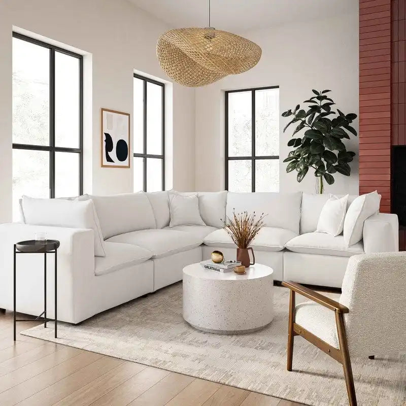 Cali Modular 5 Piece L-Sectional