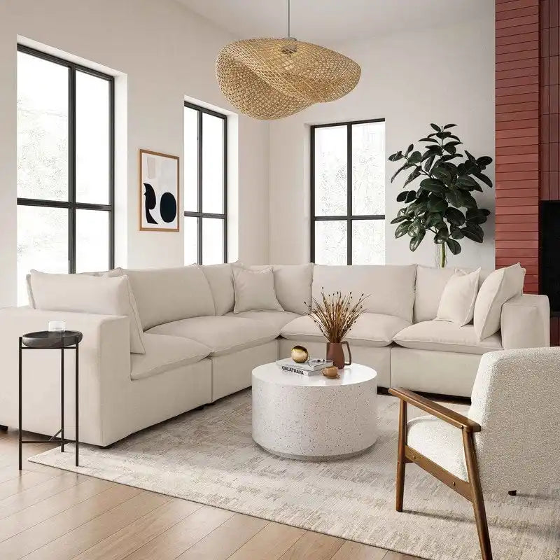 Cali Modular 5 Piece L-Sectional
