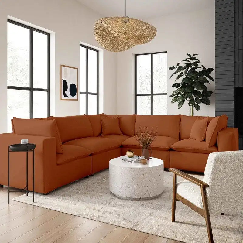 Cali Modular 5 Piece L-Sectional