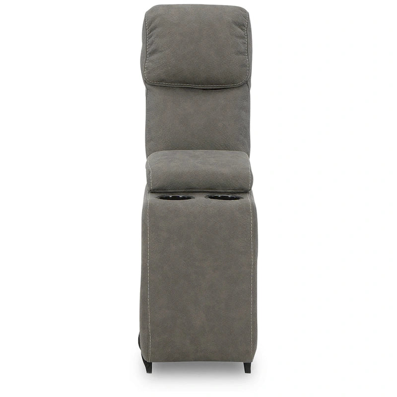 Signature Design by Ashley Starbot Gray 7-Piece Power Reclining Sectional - 112W x 112D x 42H