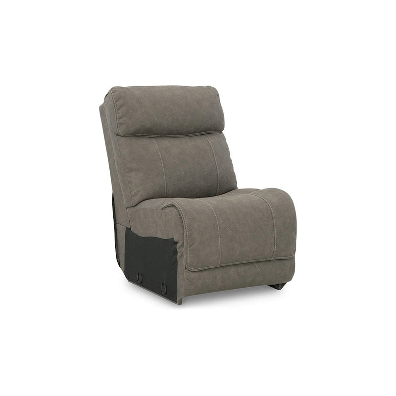 Signature Design by Ashley Starbot Gray 5-Piece Power Reclining Sectional - 131W x 131D x 42H