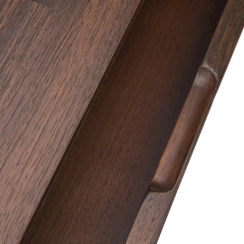 WYNDENHALL Mitchell Metal 60 inch Wide Rectangle Modern Industrial Sideboard Buffet in OAK WOOD - 60 x 17 x 30