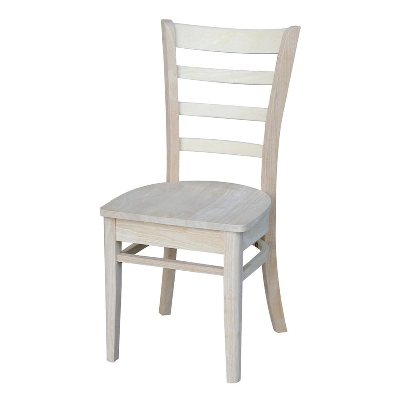 International Concepts Set of Two Emily Side Chairs