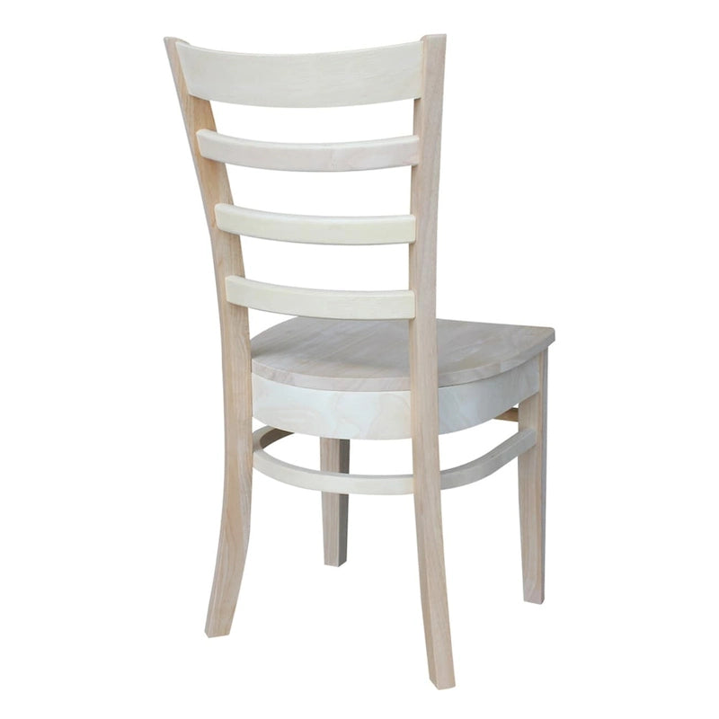 International Concepts Set of Two Emily Side Chairs
