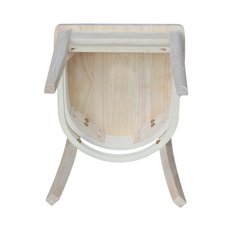 International Concepts Set of Two Emily Side Chairs