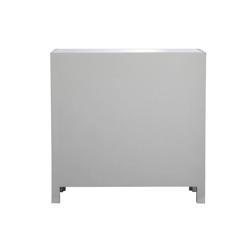 29 in. Antique Mirrored Cabinet