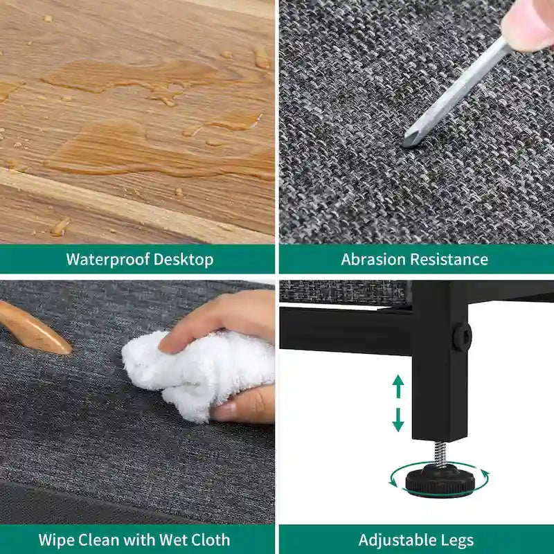 Multifunction 7 Drawers Furniture Storage Chest Grey 7-Drawer Dresser