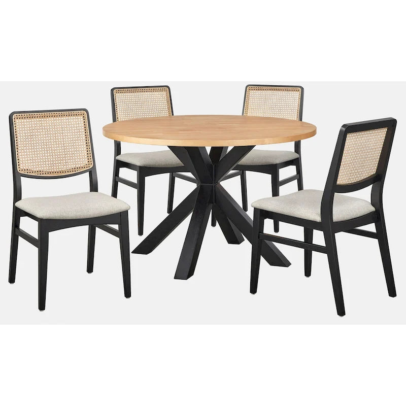 Lifestorey Gilcrest Cross Pedestal Dining Table
