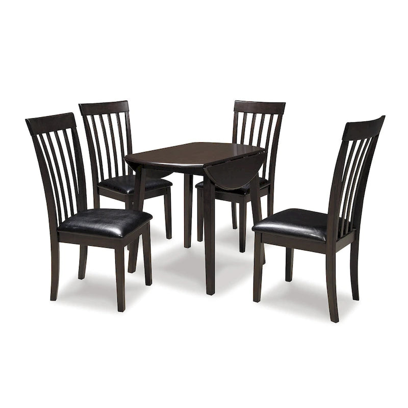 Signature Design by Ashley Hammis Dark Brown 5-Piece Dining Package