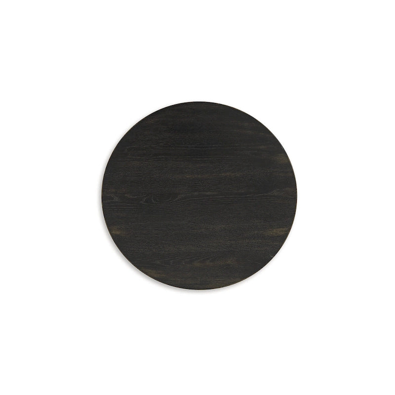 Signature Design by Ashley Galliden Black End Table - 24W x 24D x 24H