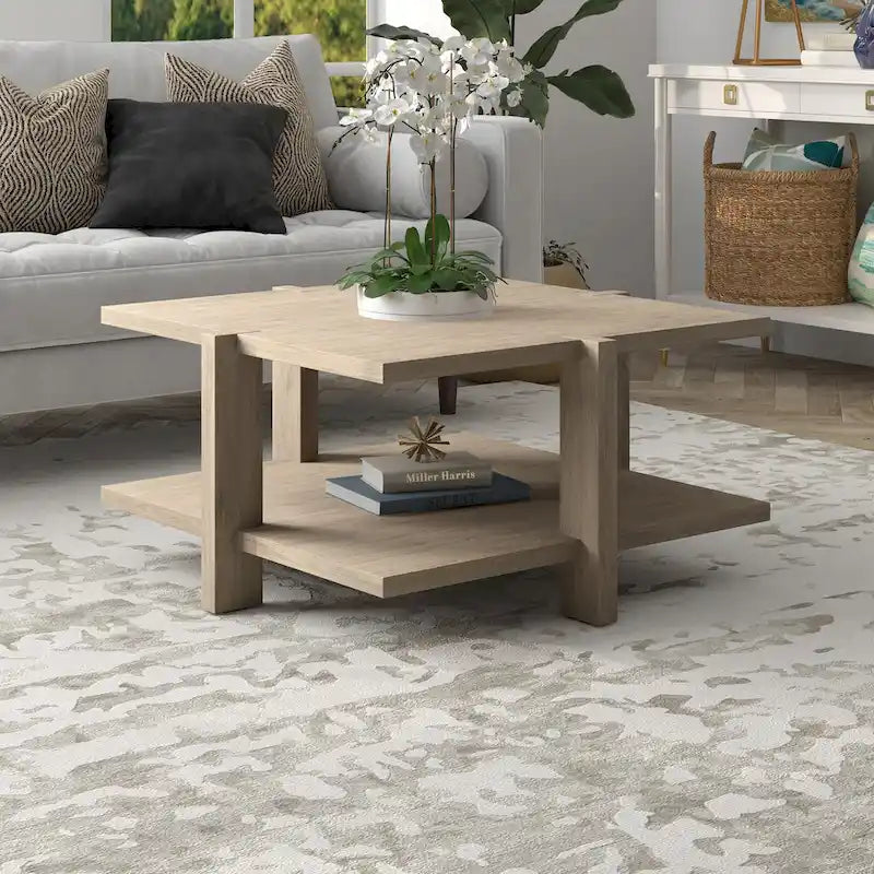 Ingrid 34.66 Wide Square Coffee Table