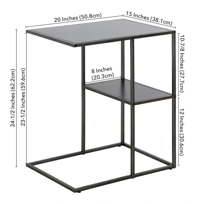 Winthrop 20 Wide Rectangular Side Table