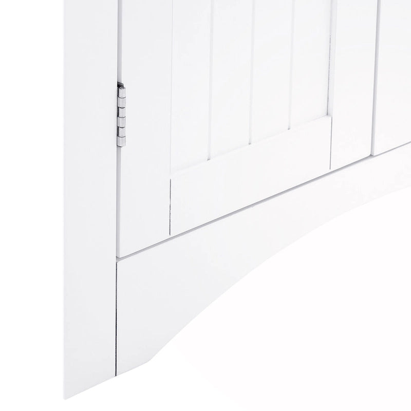 Corner Cabinet with Doors and Shelves