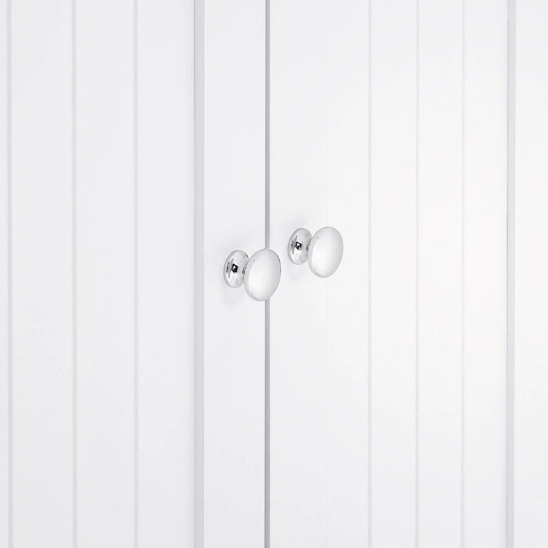 Corner Cabinet with Doors and Shelves