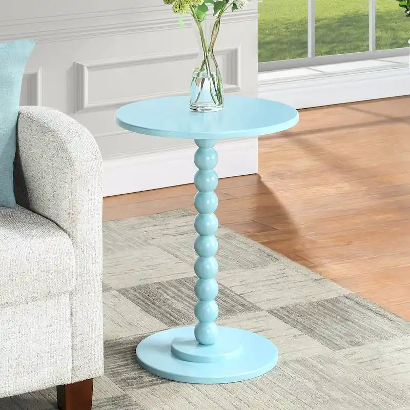 Convenience Concepts Classic Accents Round Venetian Islands Spindle Table