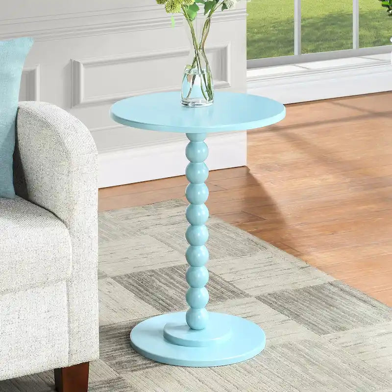 Convenience Concepts Classic Accents Round Venetian Islands Spindle Table