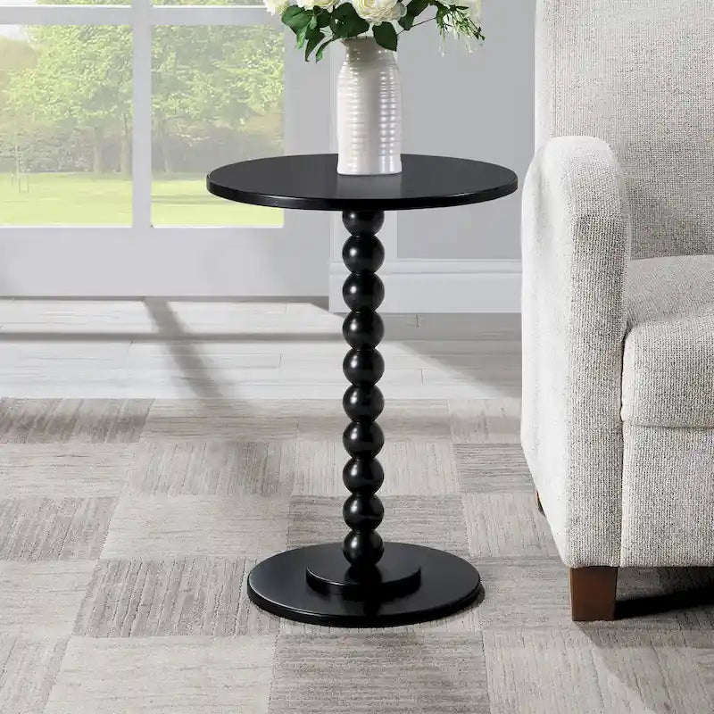 Convenience Concepts Classic Accents Round Venetian Islands Spindle Table