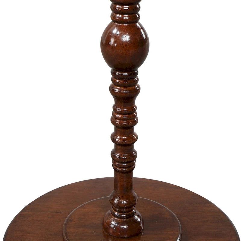 Convenience Concepts Classic Accents Round Venetian Islands Spindle Table