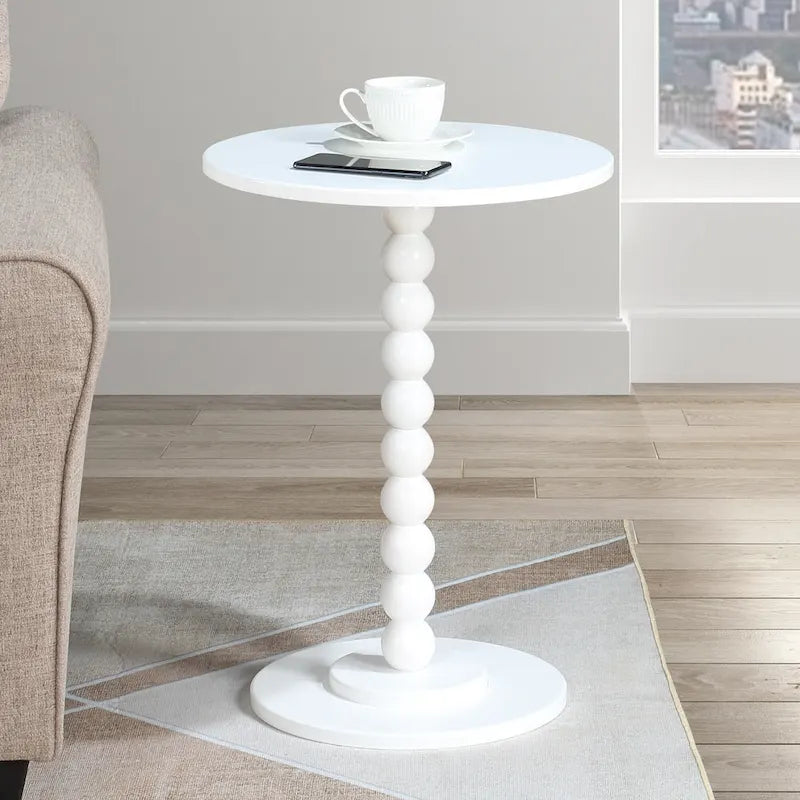 Convenience Concepts Classic Accents Round Venetian Islands Spindle Table