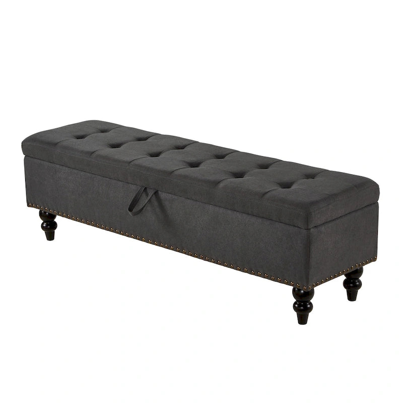 59 Bed Bench Ottoman with Storage