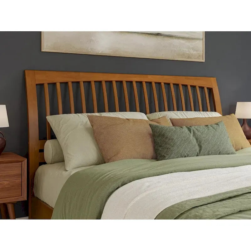 Orleans Sleigh Solid Wood Slat Headboard